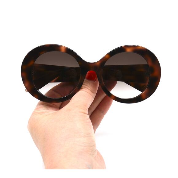 ROBERTO CAVALLI SRC010M HAVANA BROWN GRADIENT AUTHENTIC SUNGLASSES - Picture 13 of 15